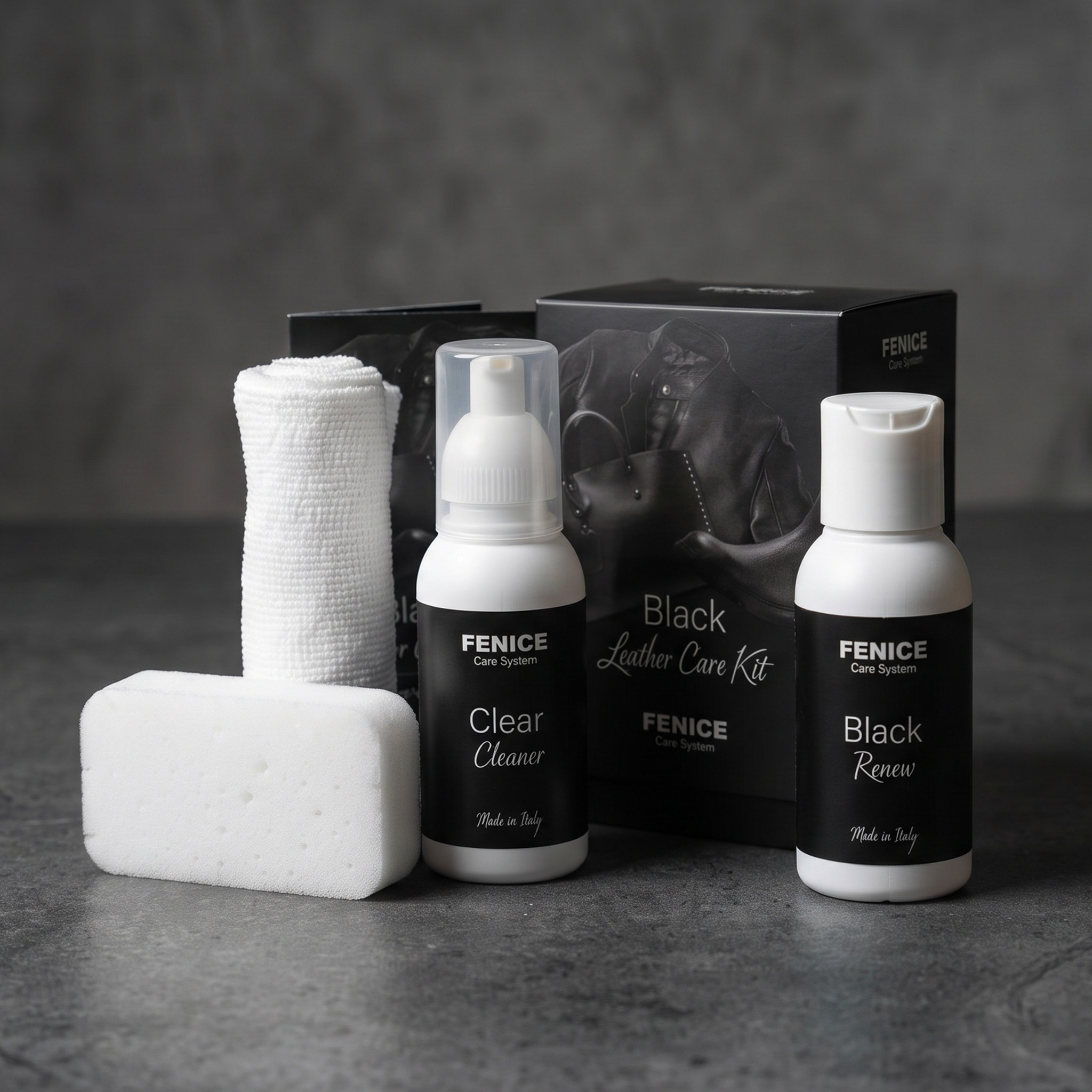 BLACK LEATHER CARE KIT - immagine 2